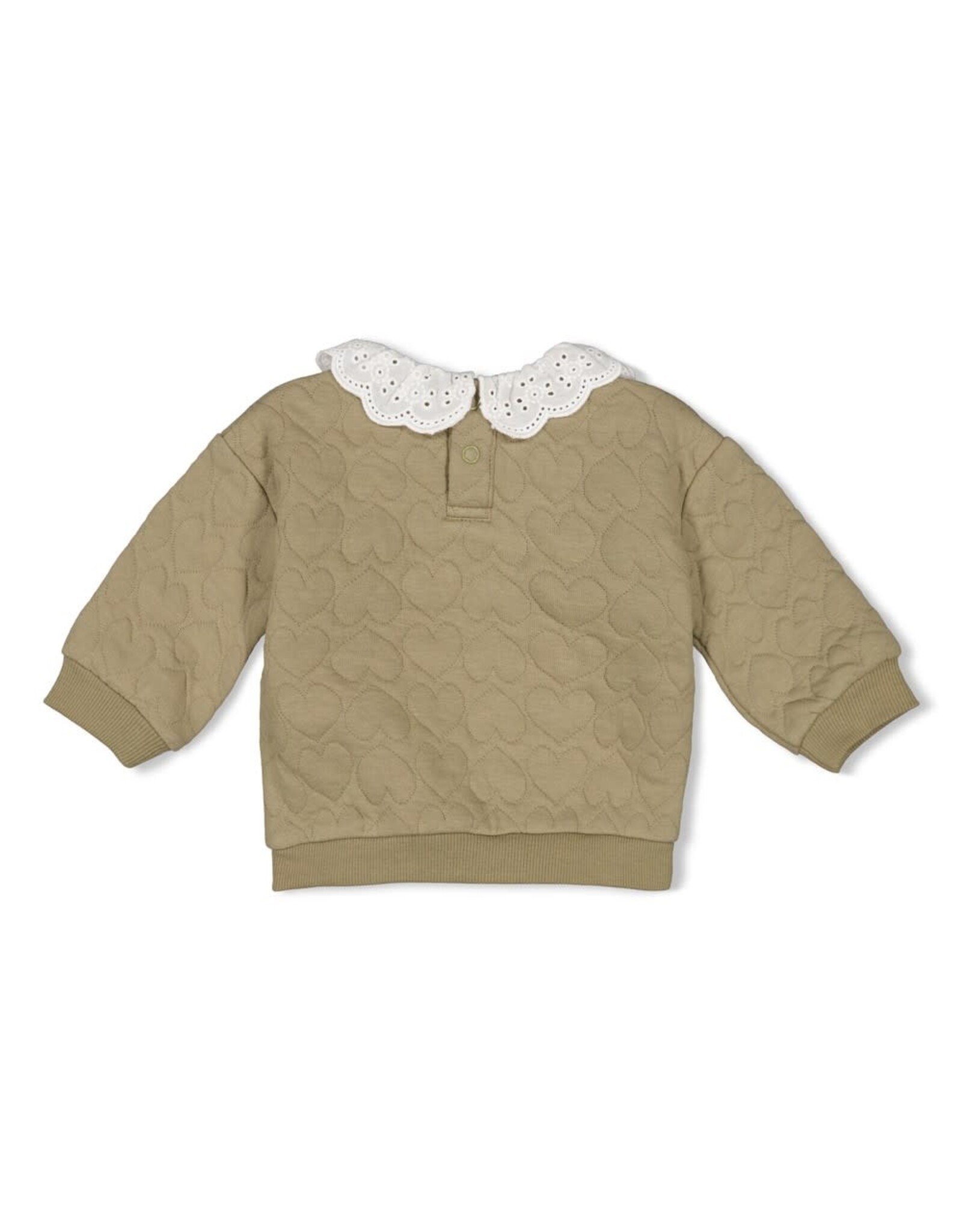Feetje Sweater - Fields of Green Groen