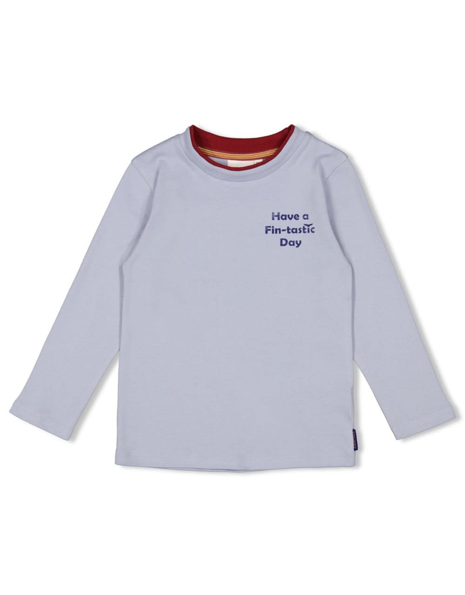 Sturdy Longsleeve - Waves and Whales Blauw