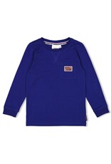 Sturdy Longsleeve - Waves and Whales Kobalt