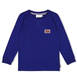 Sturdy Longsleeve - Waves and Whales Kobalt