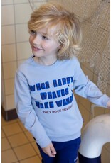 Sturdy Sweater - Waves and Whales Blauw