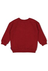 Sturdy Sweater - Waves and Whales Bordeaux