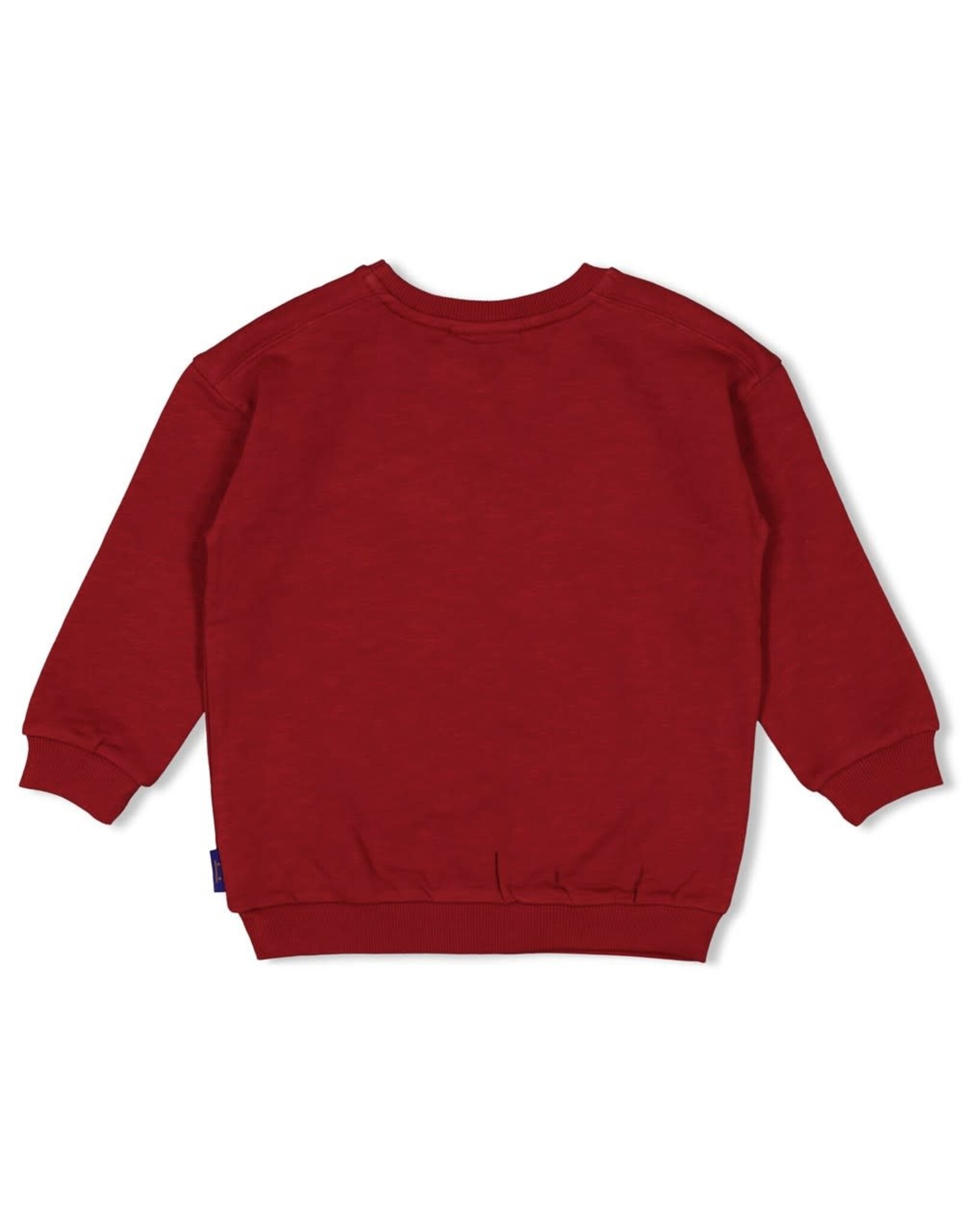 Sturdy Sweater - Waves and Whales Bordeaux