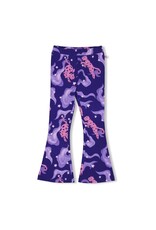 Jubel Flared broek AOP - Wild Soul Indigo