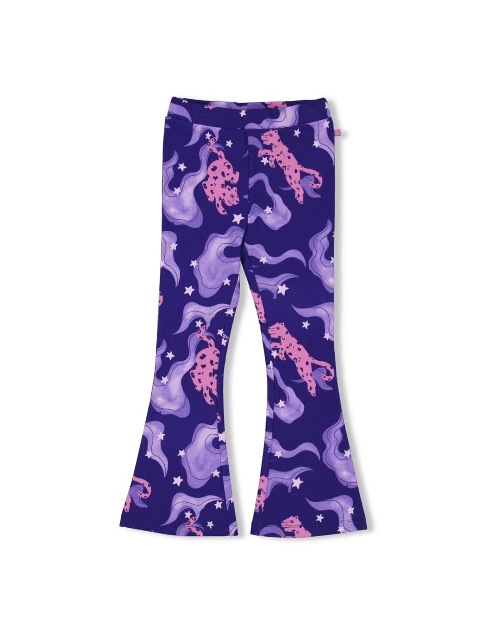 Jubel Flared broek AOP - Wild Soul Indigo