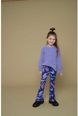 Jubel Flared broek AOP - Wild Soul Indigo