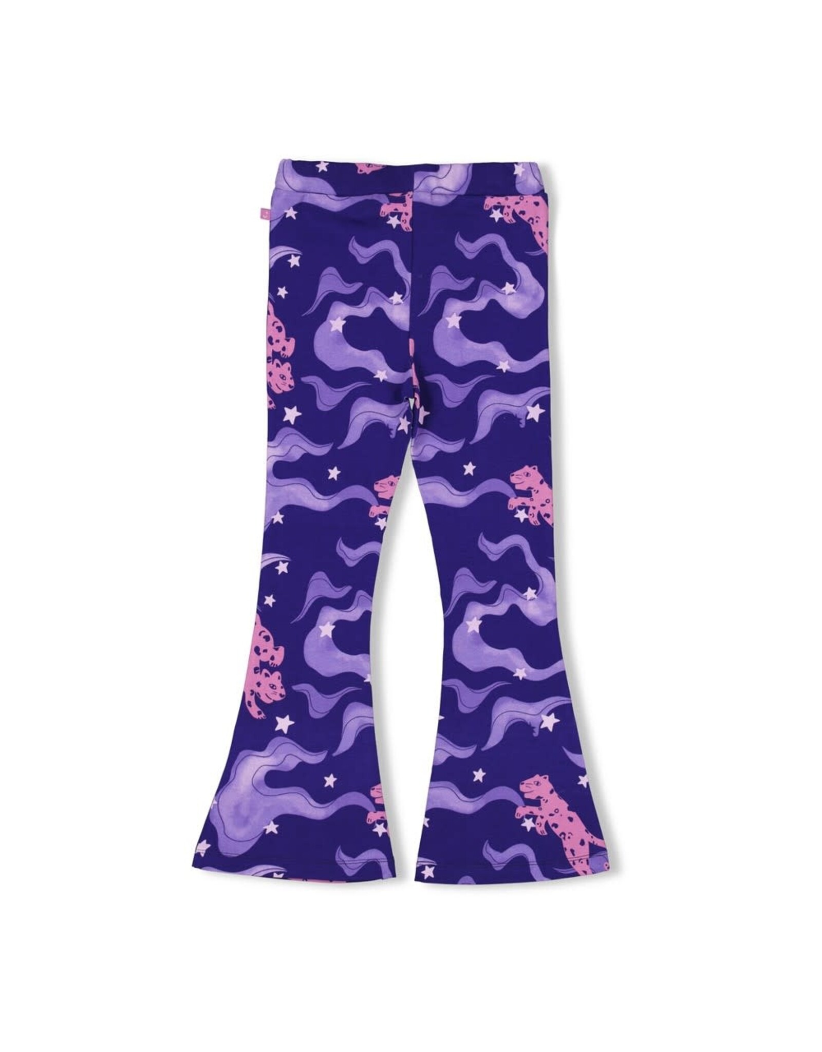Jubel Flared broek AOP - Wild Soul Indigo