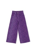 Jubel Flared broek AOP - Wild Soul l.Lila