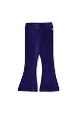 Jubel Flared broek velours rib - Wild Soul Indigo