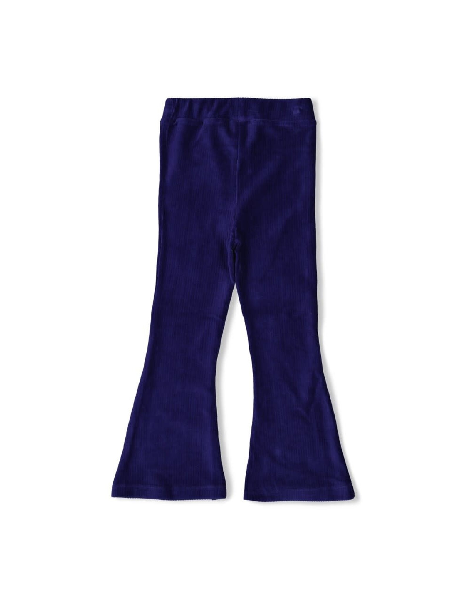 Jubel Flared broek velours rib - Wild Soul Indigo