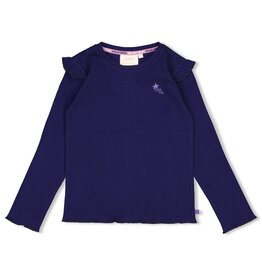 Jubel Longsleeve rib - Wild Soul Indigo