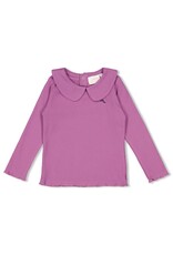 Jubel Longsleeve rib - Wild Soul Violet