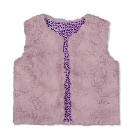 Jubel Omkeerbaar teddy gilet - Wild Soul l.Lila