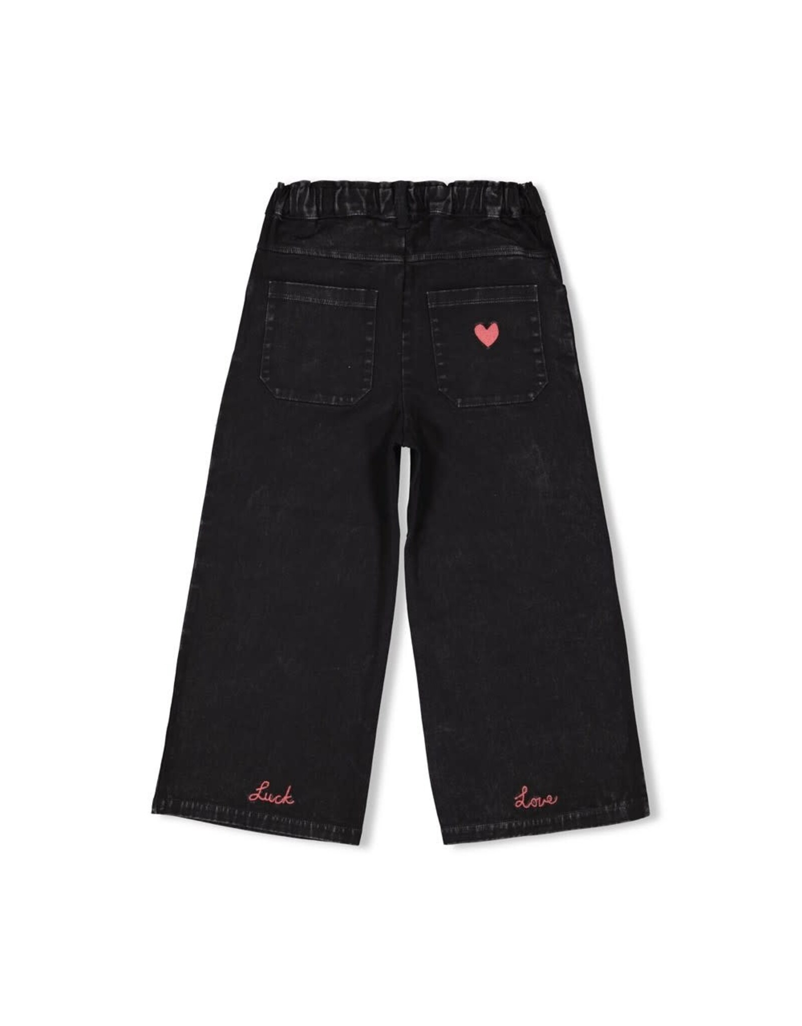 Jubel Culotte denim look - Queen Of Hearts Antraciet