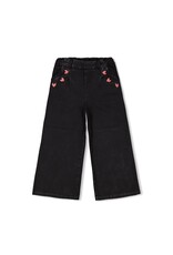 Jubel Culotte denim look - Queen Of Hearts Antraciet