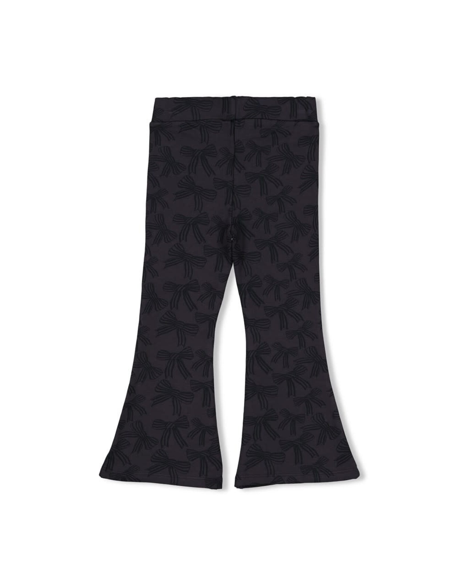 Jubel Flared broek AOP - Queen Of Hearts Antraciet