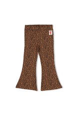 Jubel Flared broek AOP - Queen Of Hearts Bruin