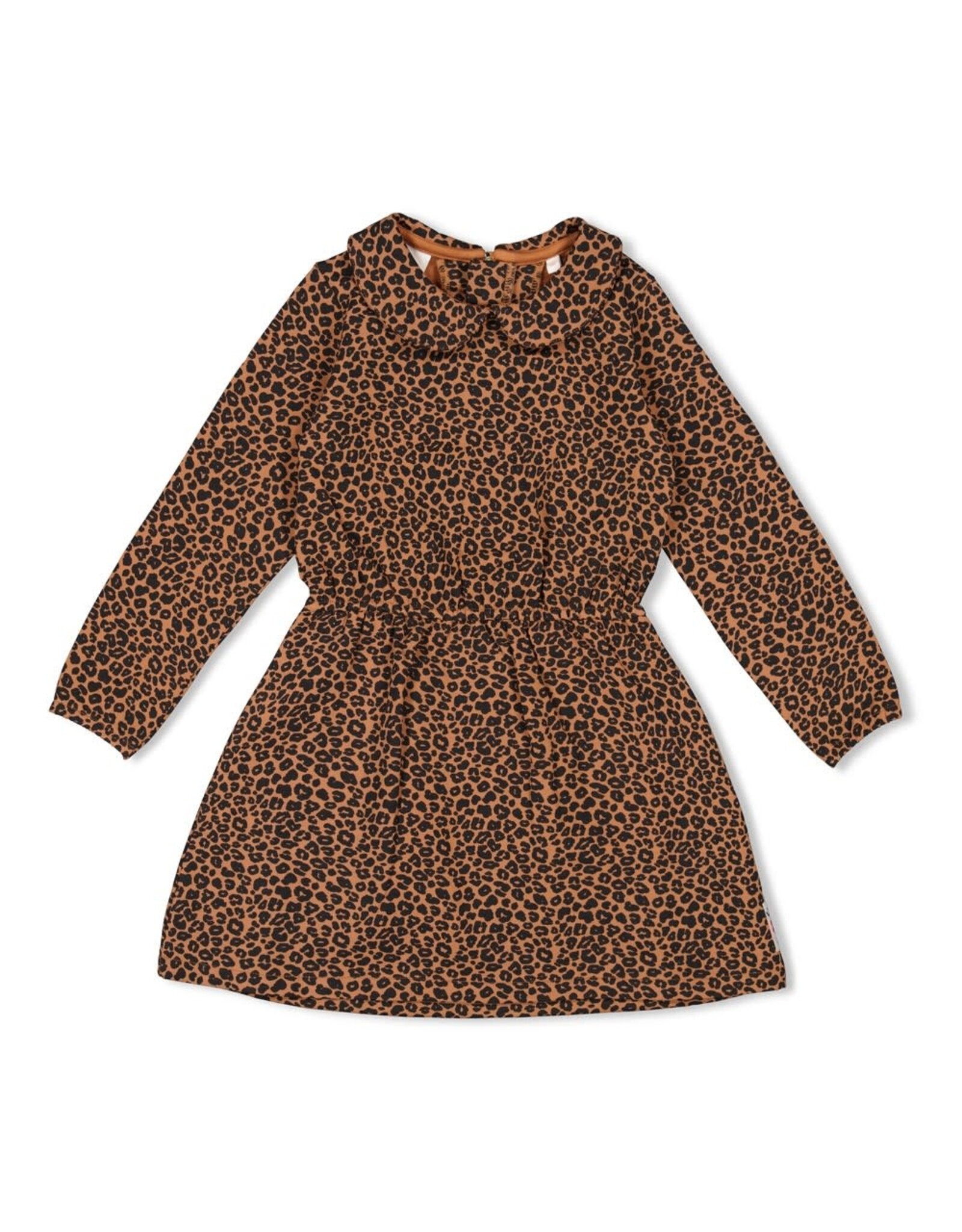 Jubel Jurk AOP - Queen Of Hearts Bruin