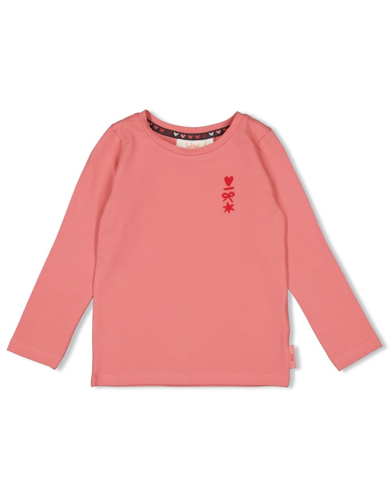 Jubel Longsleeve - Queen Of Hearts l.Roze