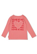 Jubel Longsleeve - Queen Of Hearts l.Roze