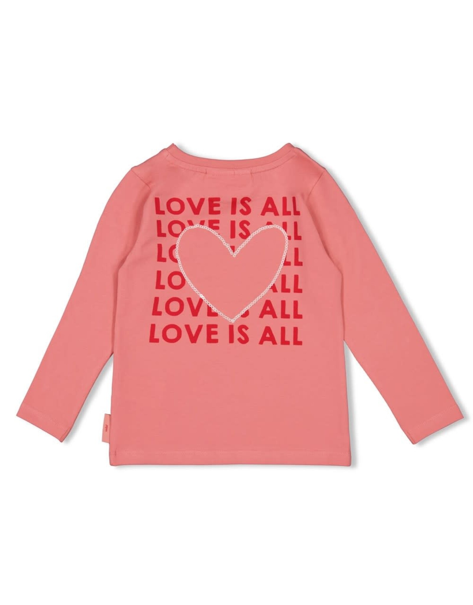 Jubel Longsleeve - Queen Of Hearts l.Roze