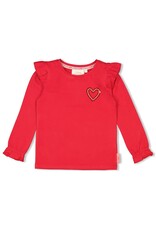 Jubel Longsleeve - Queen Of Hearts Rood