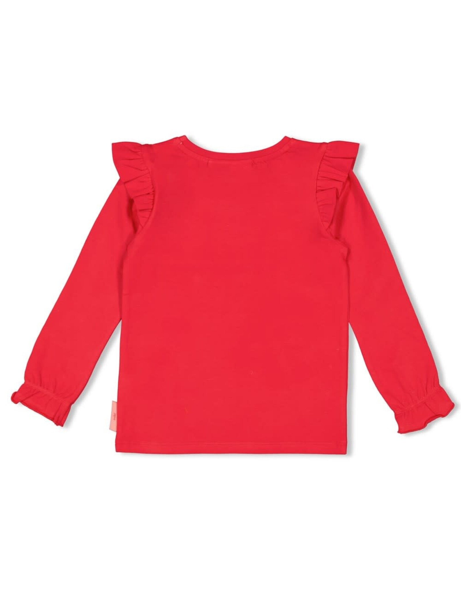 Jubel Longsleeve - Queen Of Hearts Rood