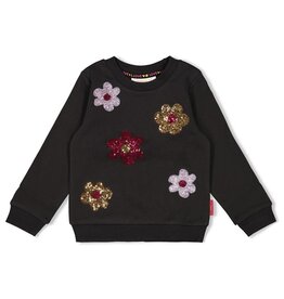 Jubel Sweater AOP - Shine Bright Antraciet Jubel Sweater AOP - Shine Bright Antraciet