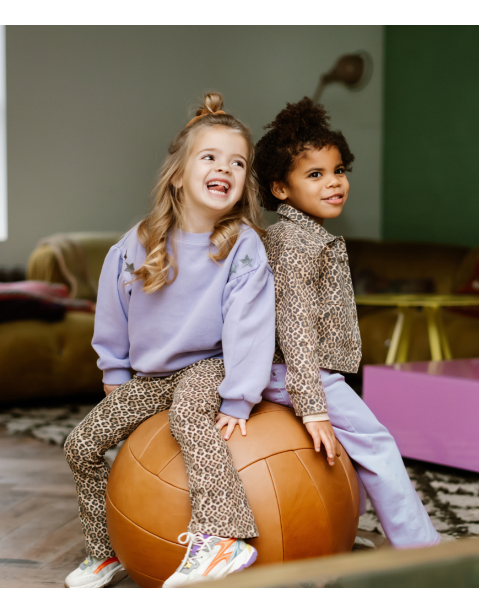 Daily7 Twill Jacket Animal Latte Sand