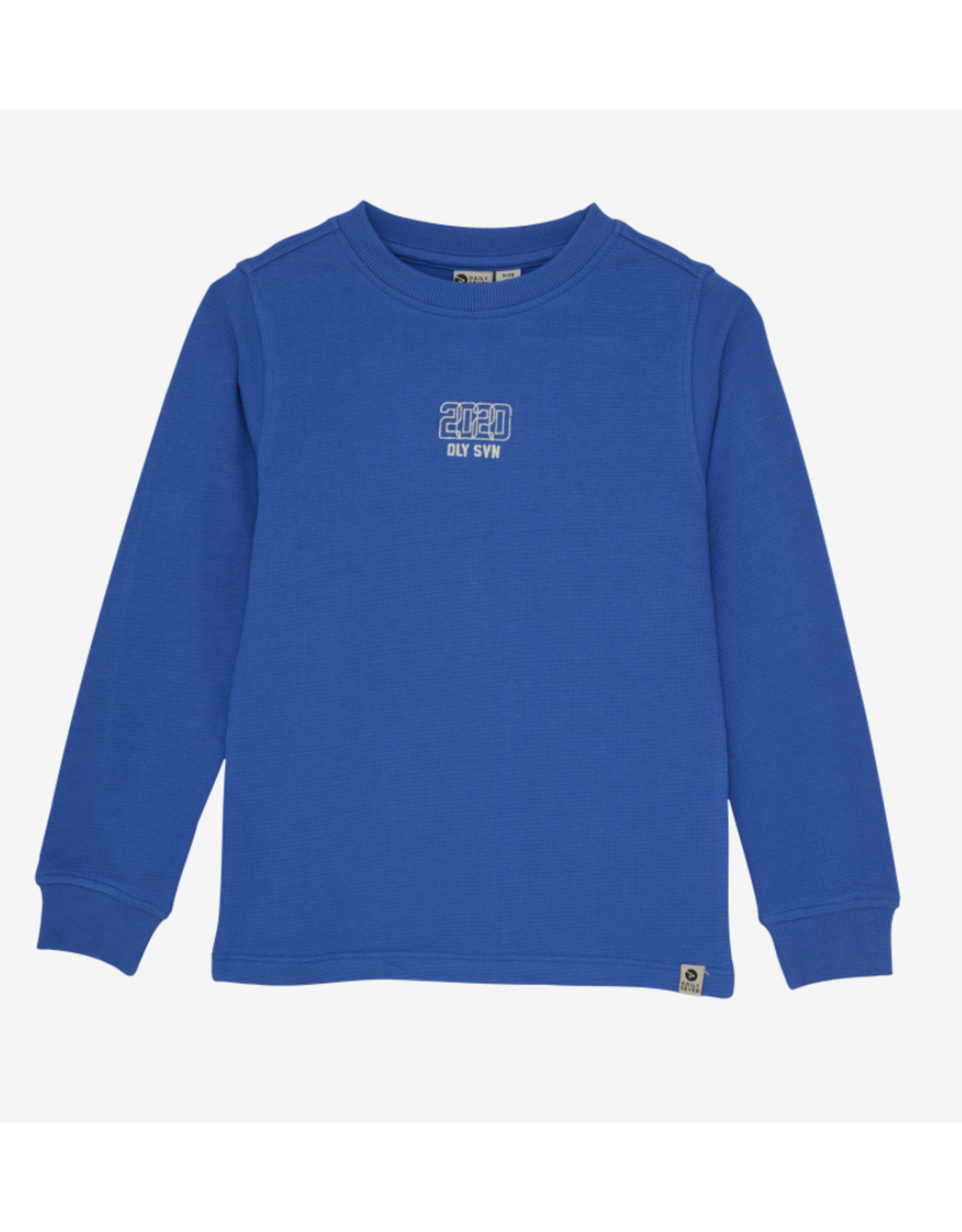 Daily7 T-shirt Longsleeve Structure Dusty Kobalt