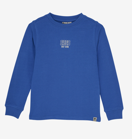 Daily7 T-shirt Longsleeve Structure Dusty Kobalt