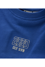 Daily7 T-shirt Longsleeve Structure Dusty Kobalt