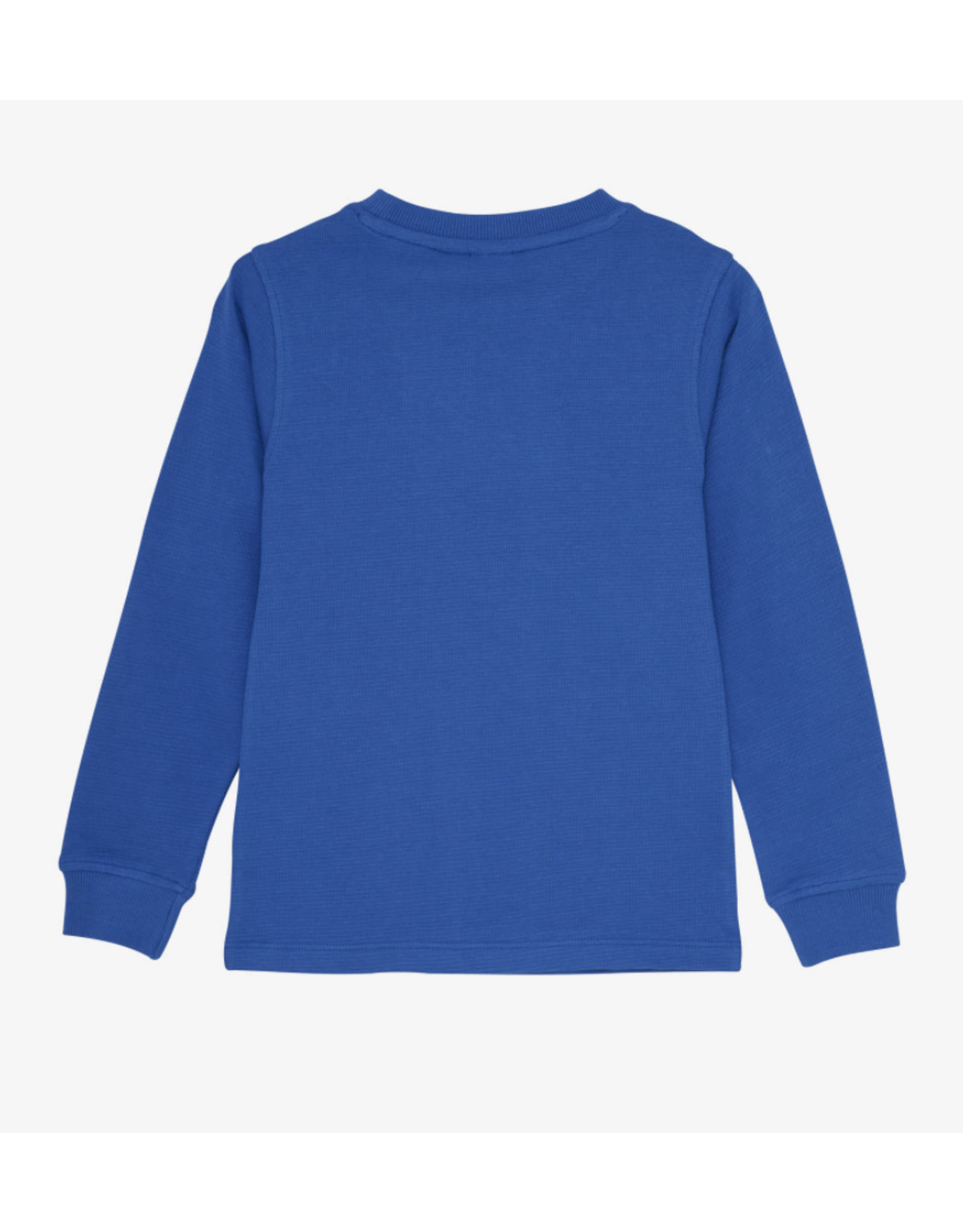 Daily7 T-shirt Longsleeve Structure Dusty Kobalt