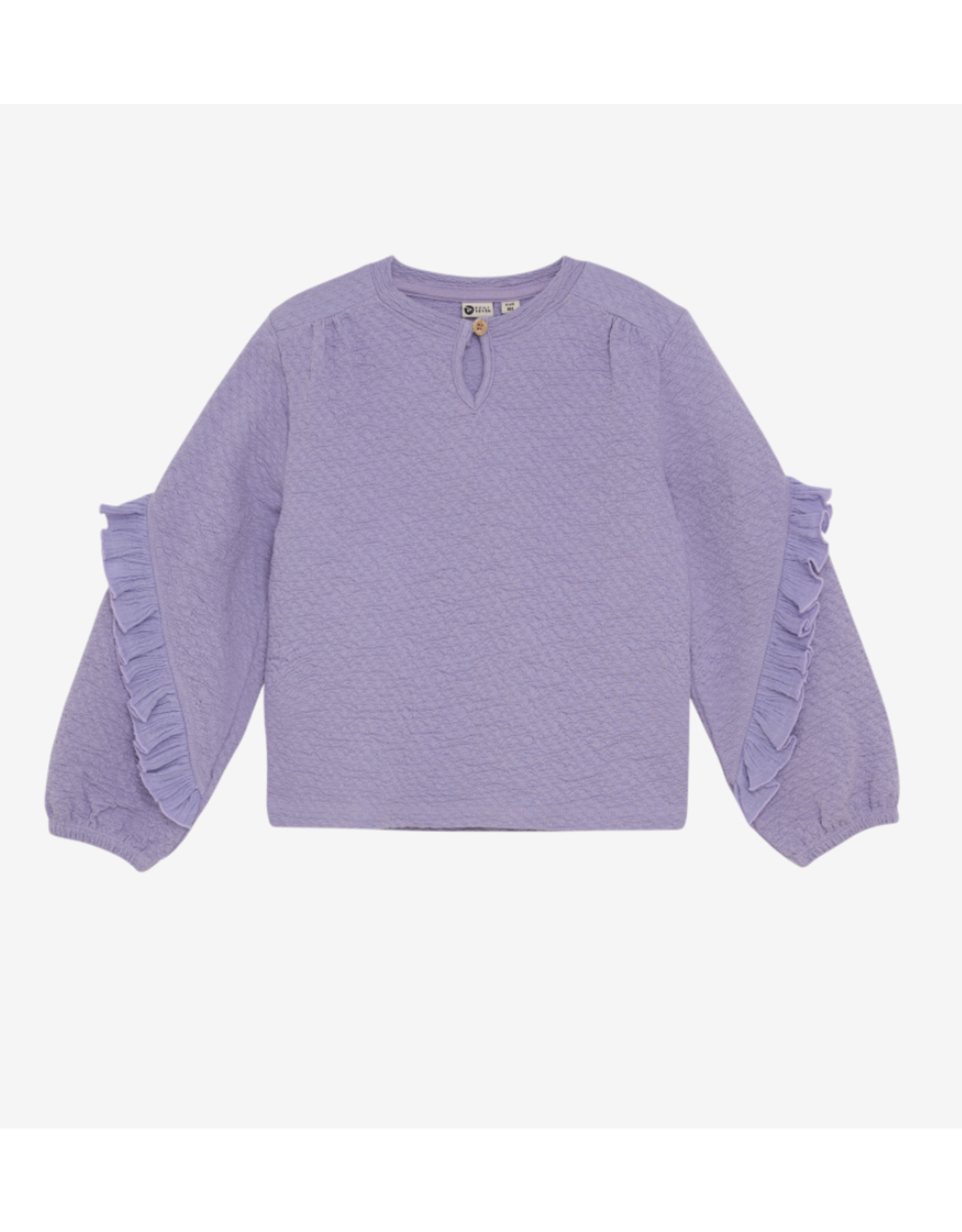 Daily7 T-shirt Longsleeve Ruffle Daybreak