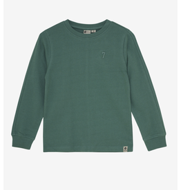 Daily7 T-shirt Longsleeve Logo Blue Spruce