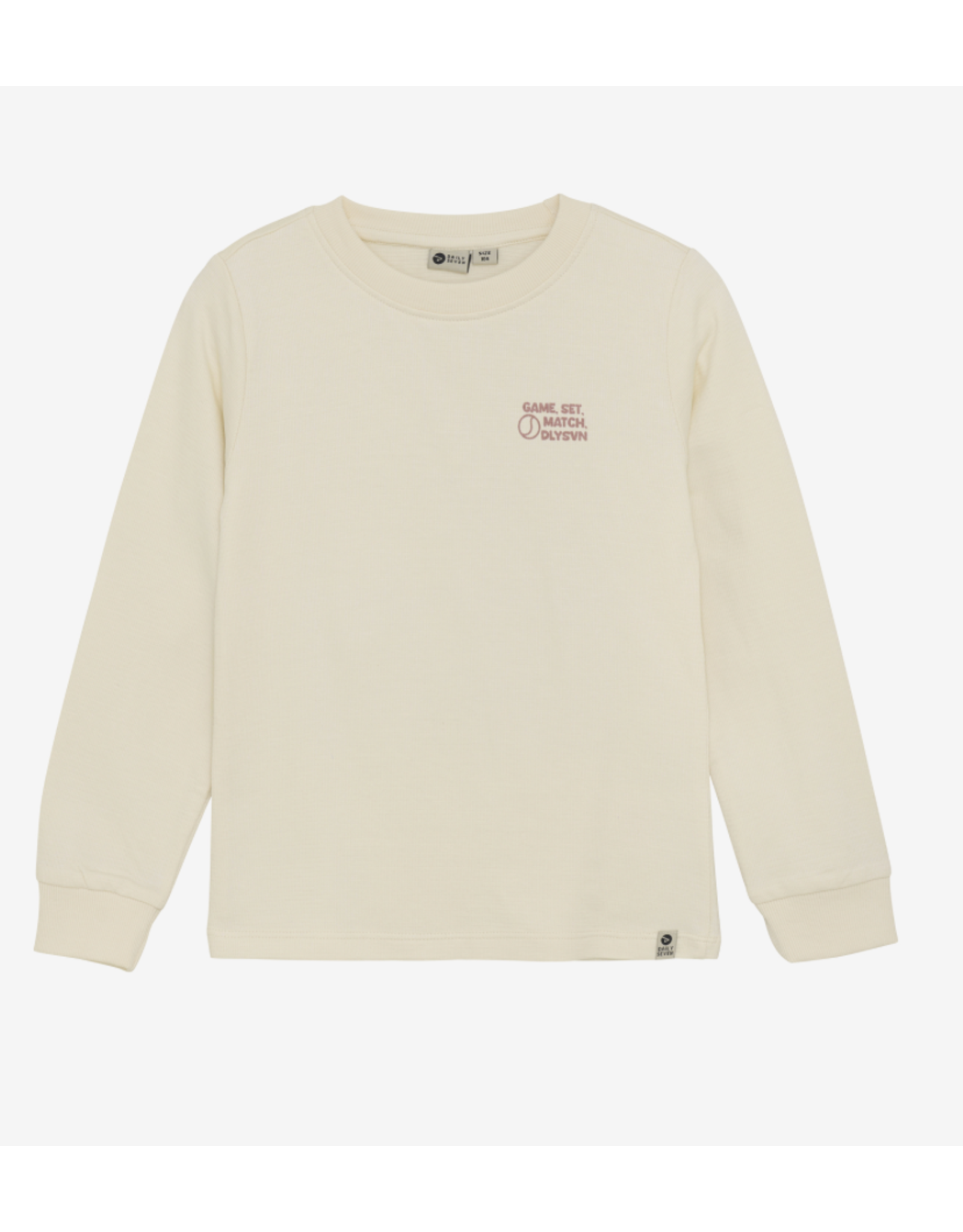 Daily7 T-shirt Longsleeve Artwork Off White W25