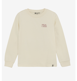 Daily7 T-shirt Longsleeve Artwork Off White W25