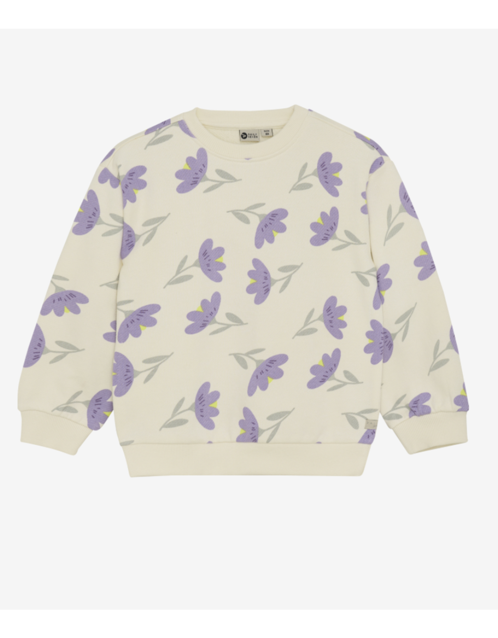 Daily7 Sweater Flowers Off White
