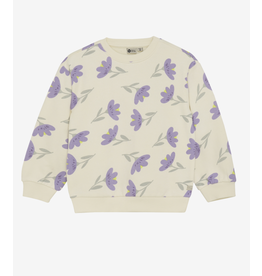 Daily7 Sweater Flowers Off White