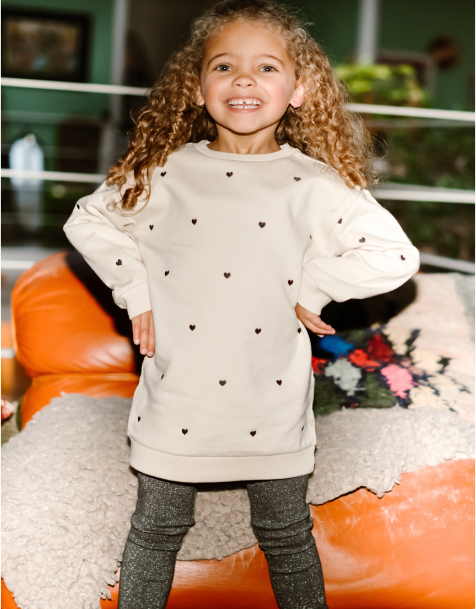 Daily7 Sweatdress Longsleeve Sandshell W25