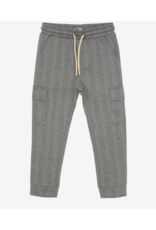 Daily7 Stripe Cargo Pants Grey