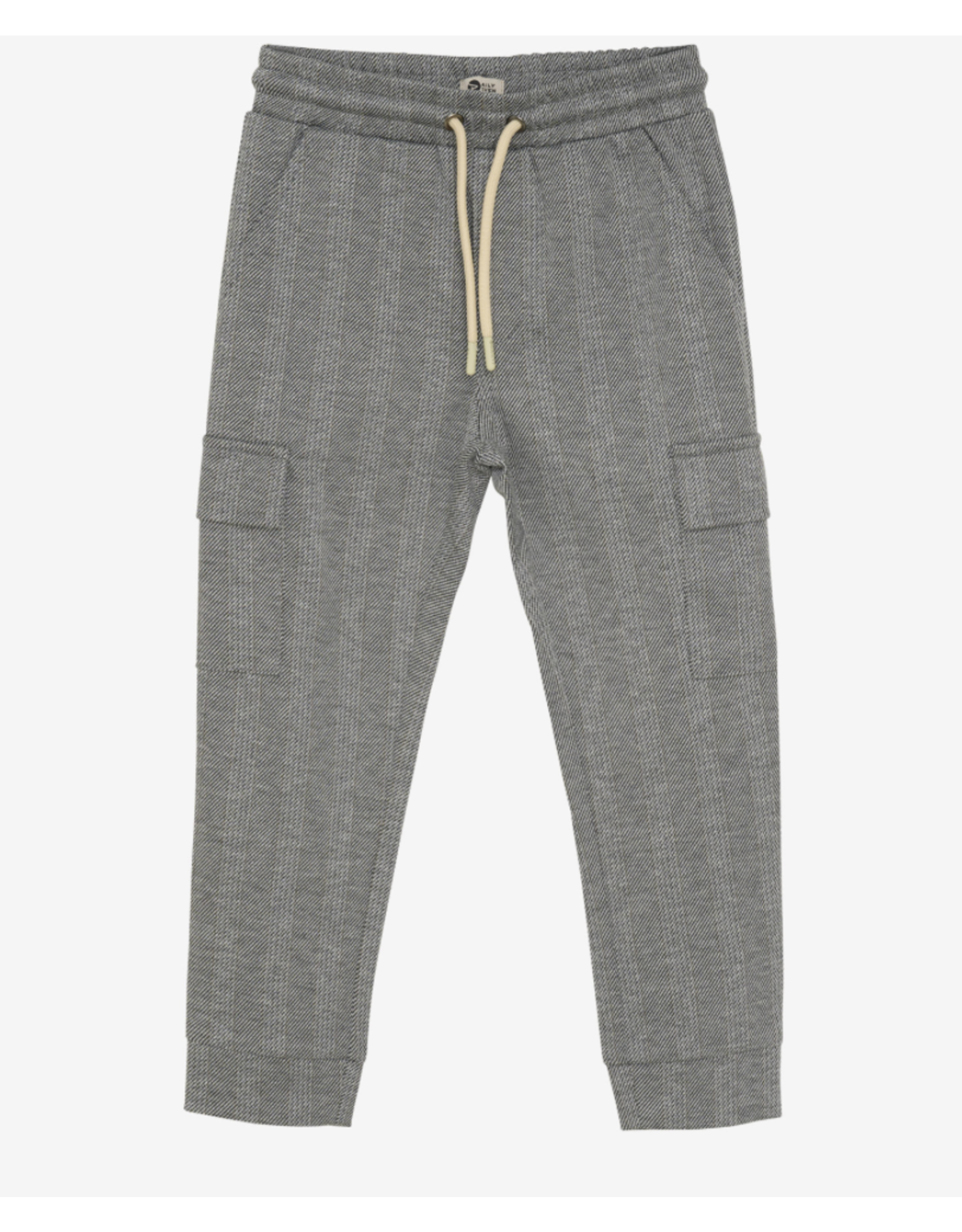Daily7 Stripe Cargo Pants Grey