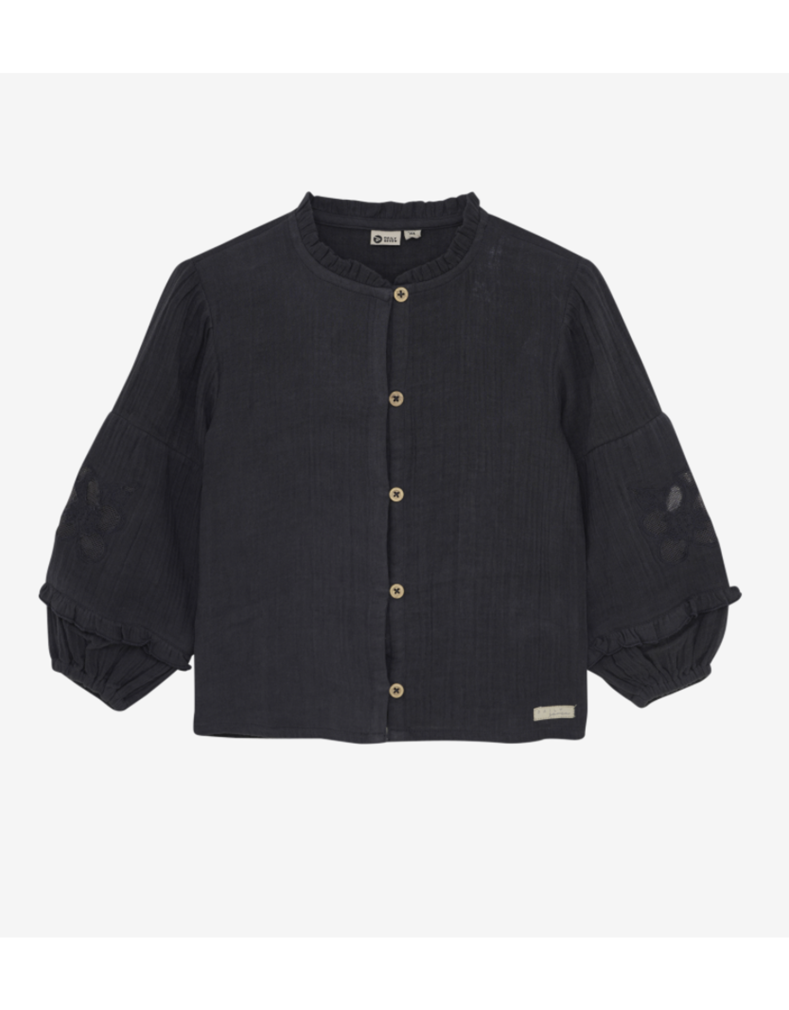 Daily7 Shirt Longsleeve Lace Phantom