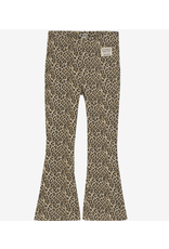 Daily7 Animal Flared Pants Latte Sand