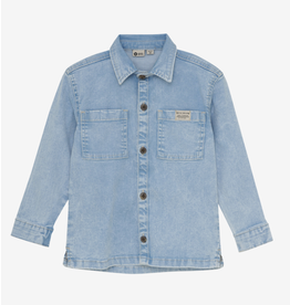 Daily7 Denim Shirt Backprint Denim W25