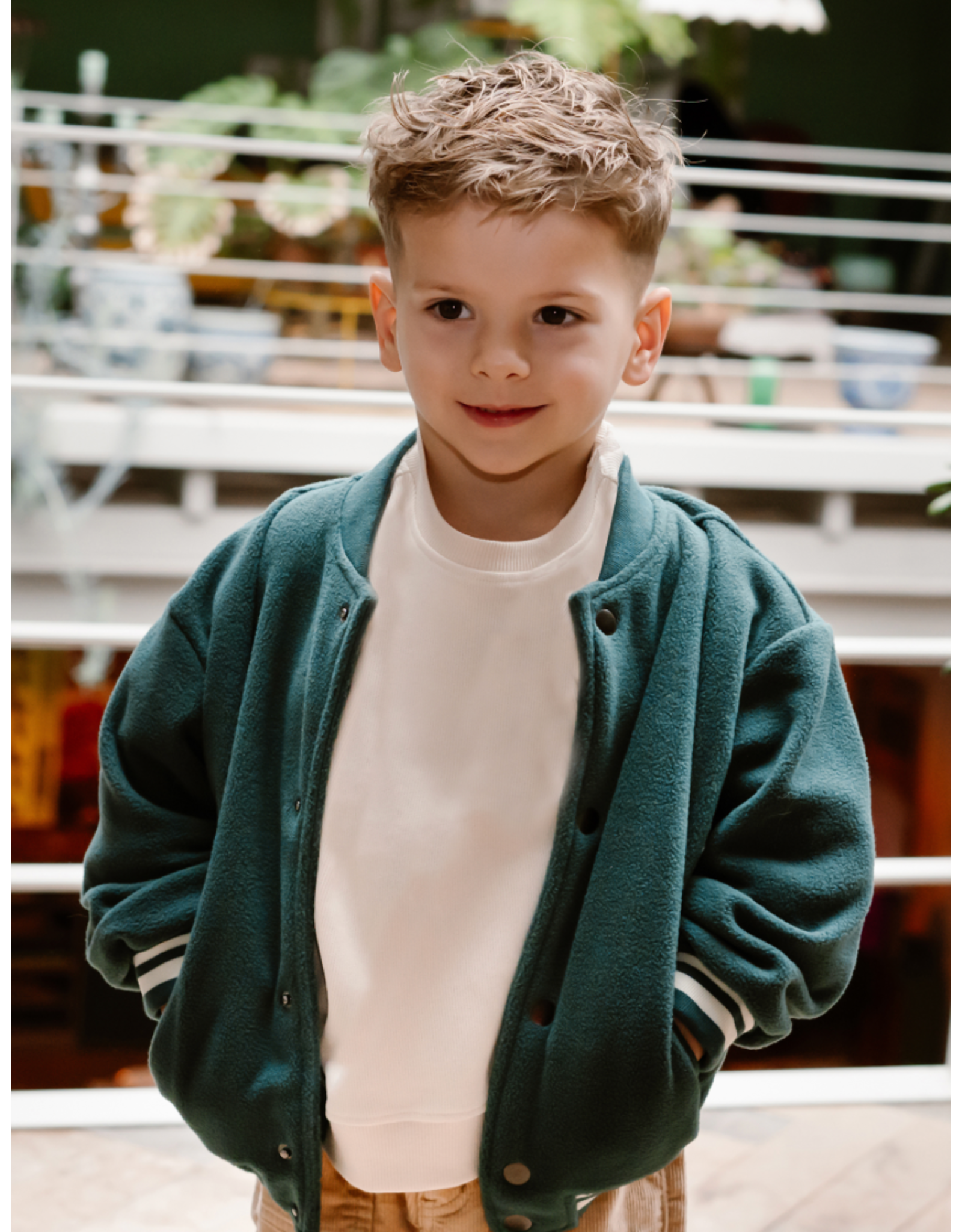 Daily7 Fleece Jacket Blue Spruce