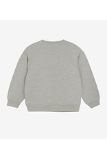 Daily7 Oversized Sweater Artwork Medium Grey Melange