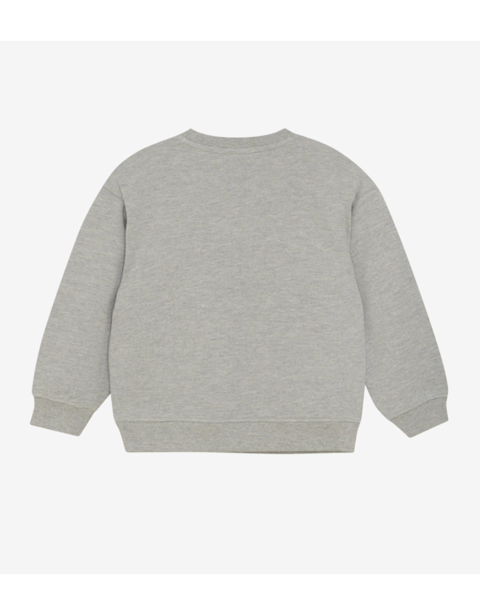 Daily7 Oversized Sweater Artwork Medium Grey Melange