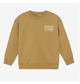 Daily7 Oversized Sweater Backprint Light Chestnut