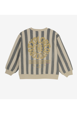 Daily7 Oversized Sweater Stripe Sandshell